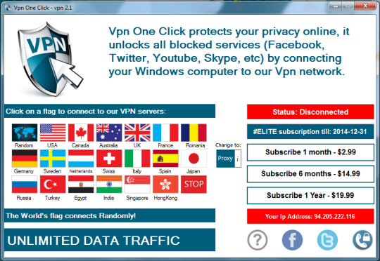 Hotspot Shield VPN страны